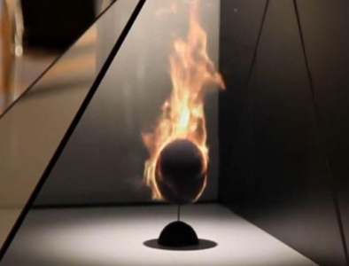 3D全息投影展示柜